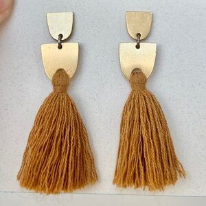 Madewell Tassel Drop Earrings